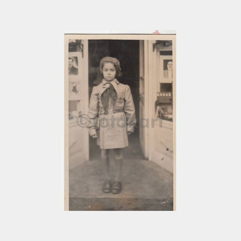 1955 İzci Kız Çocuk Görünüş Fotoğraf