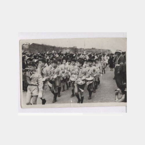 1960 Yavrutürk ve İzci Grubu Yürüyüşü Fotoğraf