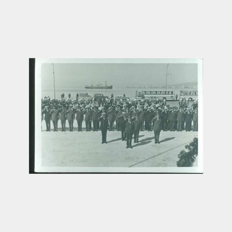 İzmir Limanı Askeri Tören Konulu Fotoğraf