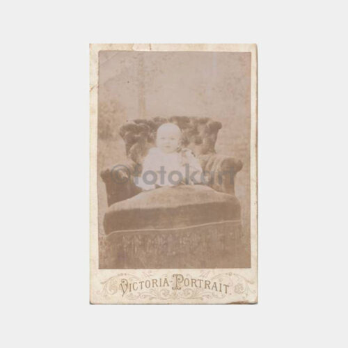 1901 Bebek Çocuk Kabinet Stüdyo Fotoğraf