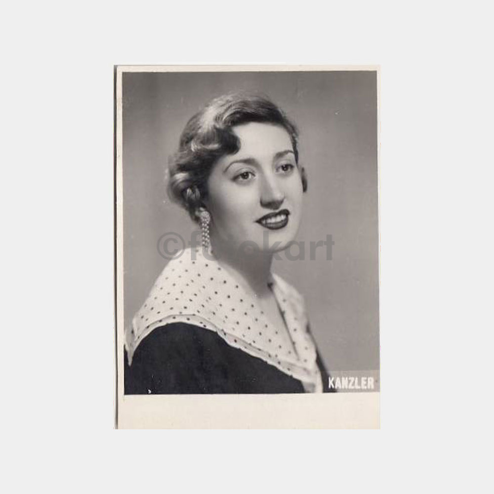 1955 Beyoğlu Foto Kanzler - Kadın Konulu Fotoğraf