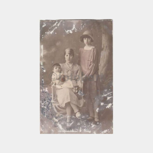 1930 Kadın Kızları Konulu Stüdyo Fotoğraf