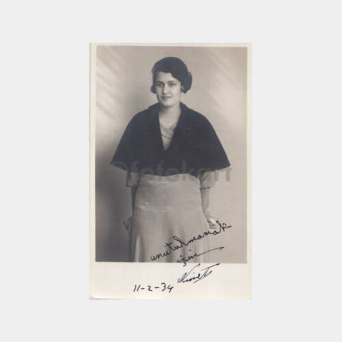 1934 İstanbul Foto Turan - Kadın Konulu Fotoğraf