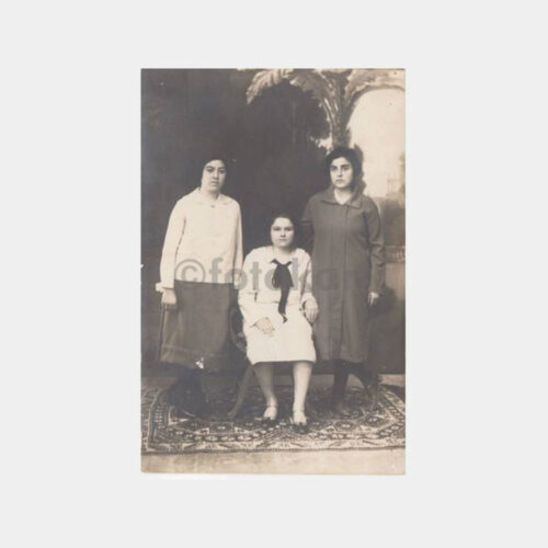 1926 Kadınlar Konulu Stüdyo Fotoğraf