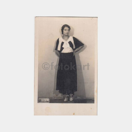 1940 Cağaloğlu Foto Etem - Kadın Konulu Fotoğraf