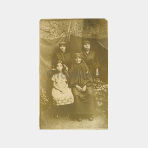 1926 Kadınlar -Arka Plan- Stüdyo Fotoğraf