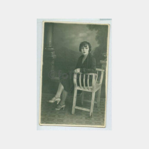 1927 Kadın Konulu Stüdyo Fotoğraf