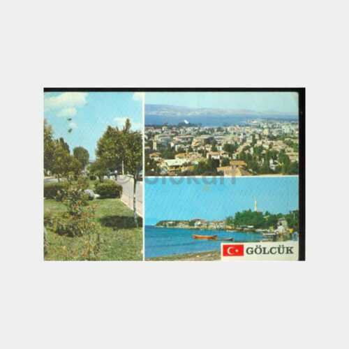 1970 Kocaeli Gölcük Görünüş Kartpostal