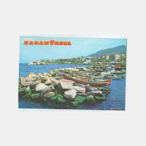 Kocaeli Karamürsel Sahili Görünüş Kartpostal