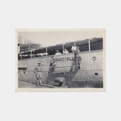 1943 Nimet-Allah Yatı Konulu Orijinal Fotoğraf