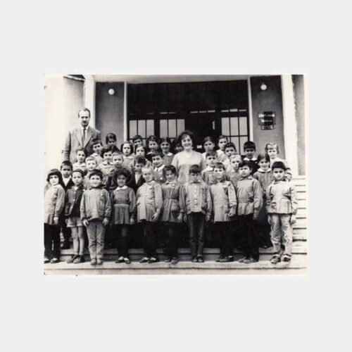 1965 Kızıltoprak Zühtüpaşa İlkokul Grup Fotoğraf