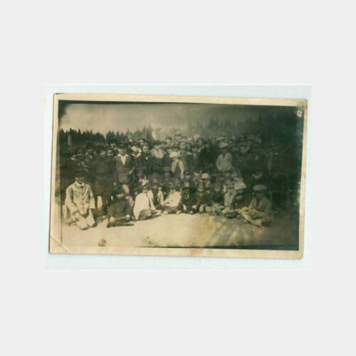 1927 Tören Kutlama Okul Grubu Fotoğraf