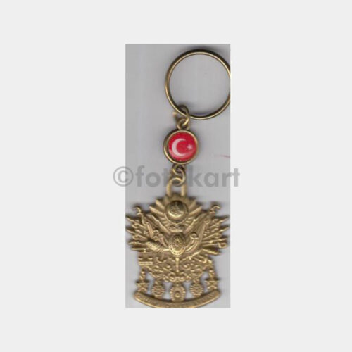 Osmanlı Arması Konulu Madeni Anahtarlık