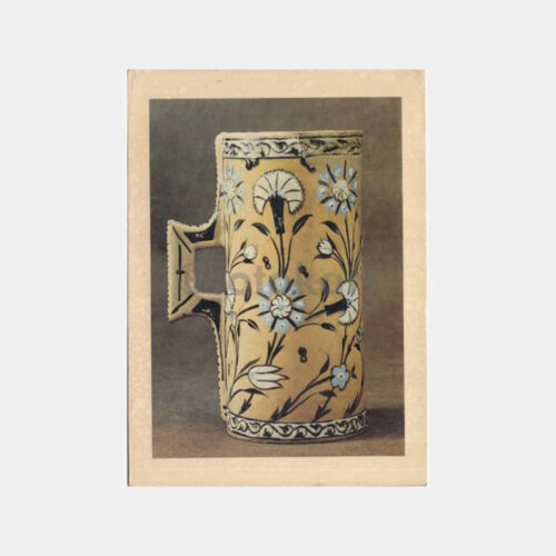 İznik Osmanlı Dönem Bardak Baskılı Tebrik Kartı