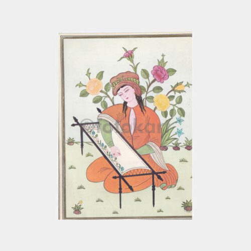 Osmanlı Minyatür -Sanatçı Gülbün Ünver- Tebrik Kartı