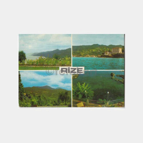 1974 Rize 4 Muhtelif Görünüş Kartpostal