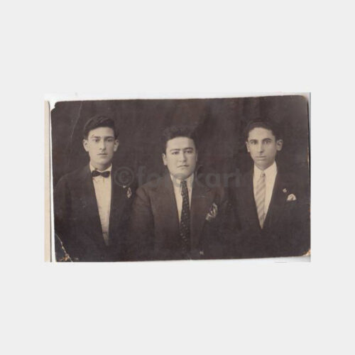 1931 Stüdyo Üç Bay Konulu Fotoğraf