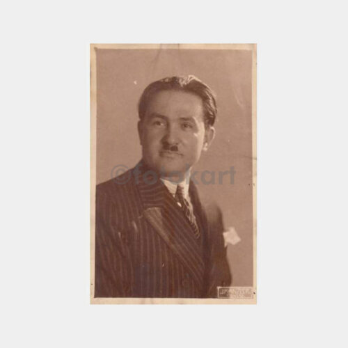 1928 Stüdyo J. Kanzler - Beyefendi Fotoğrafı