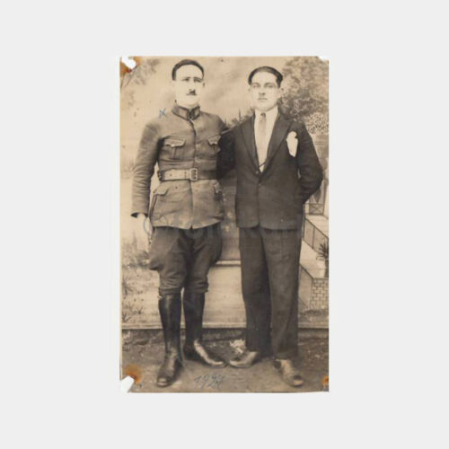 1927 Baylar Görünüş -Arka Plan- Stüdyo Fotoğraf