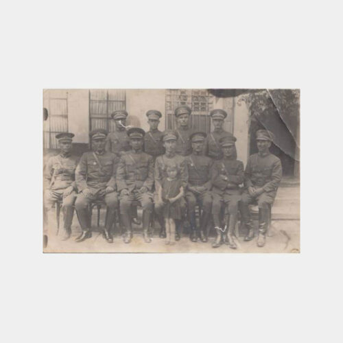 1930 Fethiye Madalyalı Subaylar Konulu Fotoğraf