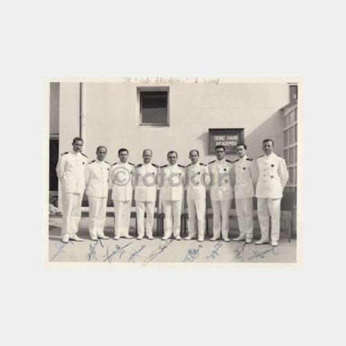 1968 Deniz Harp Okulu Subaylar Fotoğraf