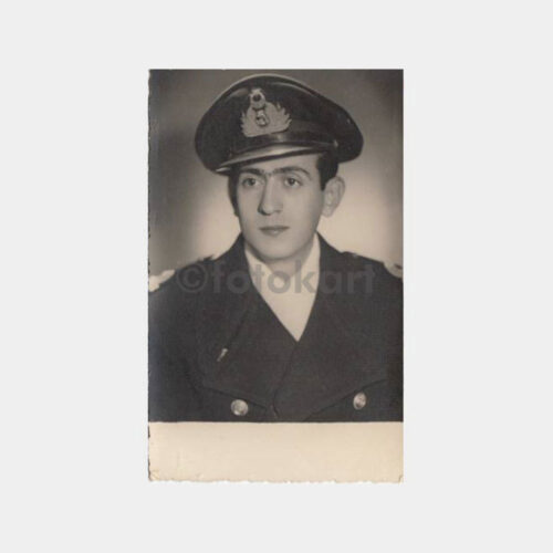 1950 Deniz Subay Öğrenci Hatırası Fotoğraf