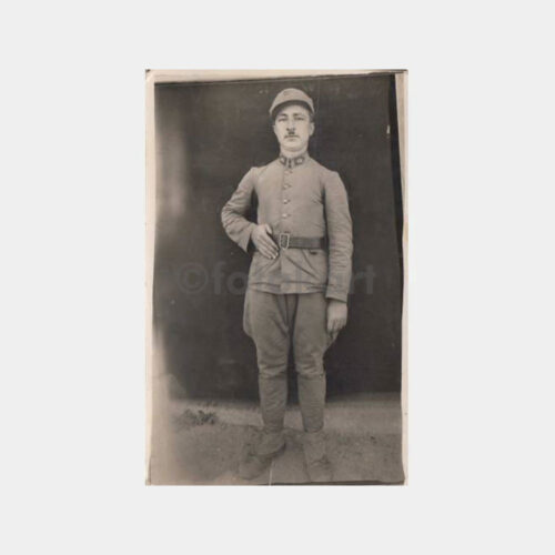 1935 Subay -Arka Plan- Stüdyo Fotoğraf