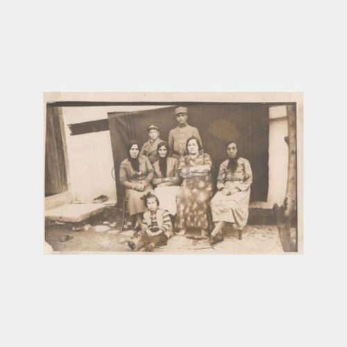 1929 Subay Ailesi -Mekan Arka Plan- Fotoğraf