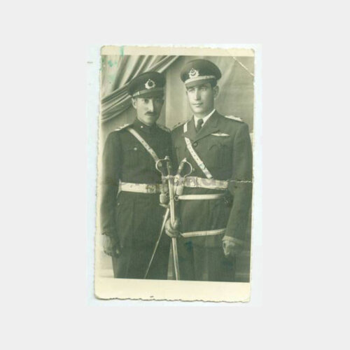 1940 Kılıçlı Subaylar Stüdyo Fotoğraf