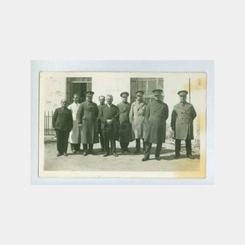 1930 Askerler Subay Grup Görünüş Fotoğraf
