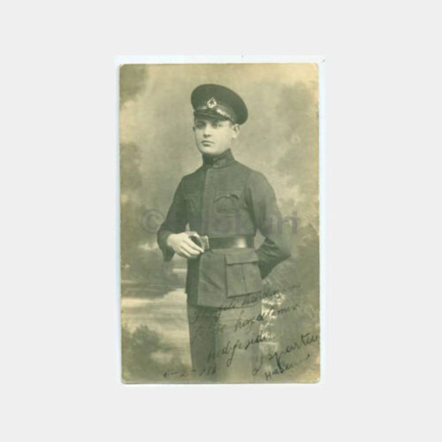 1933 Subay -Arka Plan- Stüdyo Fotoğraf