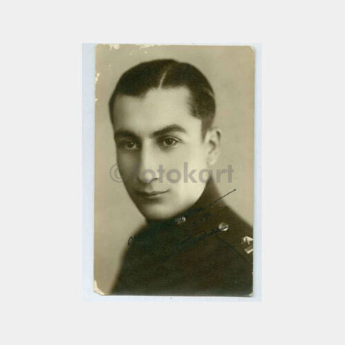 1937 Subay Portre Fotoğraf