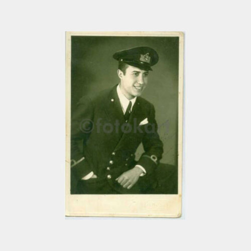 1945 Deniz Subayı Öğrenci Görünüş Fotoğraf