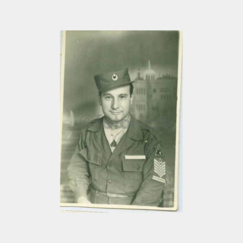 1956 Kore Türk Subayı Görünüş Fotoğraf