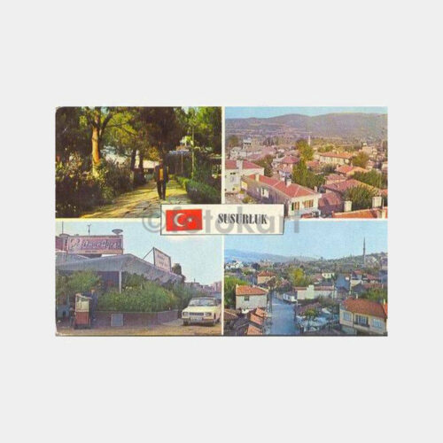 1976 Susurluk 4 Görünüş Kartpostal