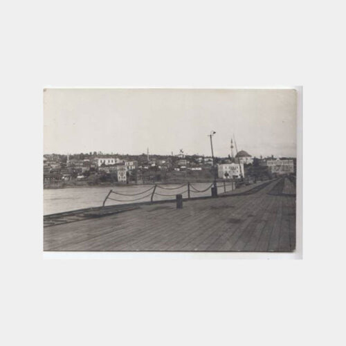 1935 Tekirdağ İskeleden Panoramik Görünüş 2 Adet Kartpostal