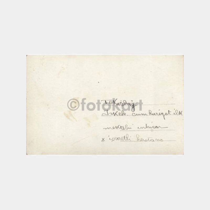1935 Tekirdağ İskeleden Panoramik Görünüş 2 Adet Kartpostal - Görsel 3