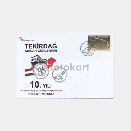 2012 Tekirdağ Macar Günleri 10. Yılı Konulu FDC
