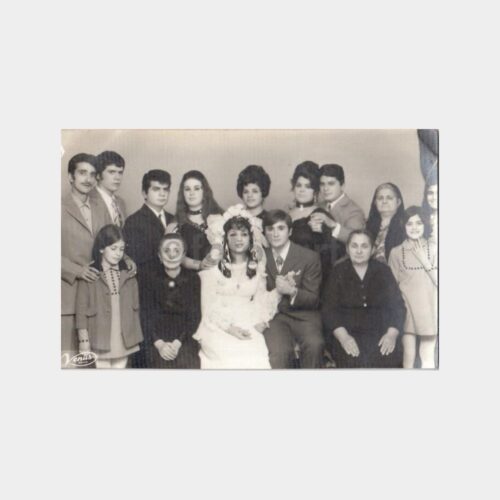 1970 Adana Gelin Damat Ailesi -Foto Venüs- Fotoğraf