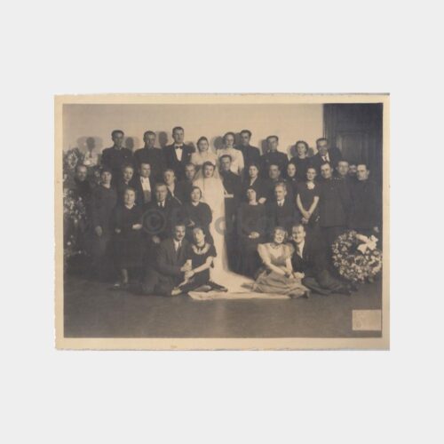 1940 Foto Sabah - Ünlü Aile Düğünü Konulu Fotoğraf