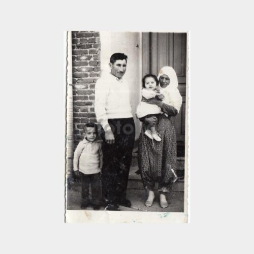 1967 Anadolu Köy Yaşamı Ailesi Konulu Fotoğraf