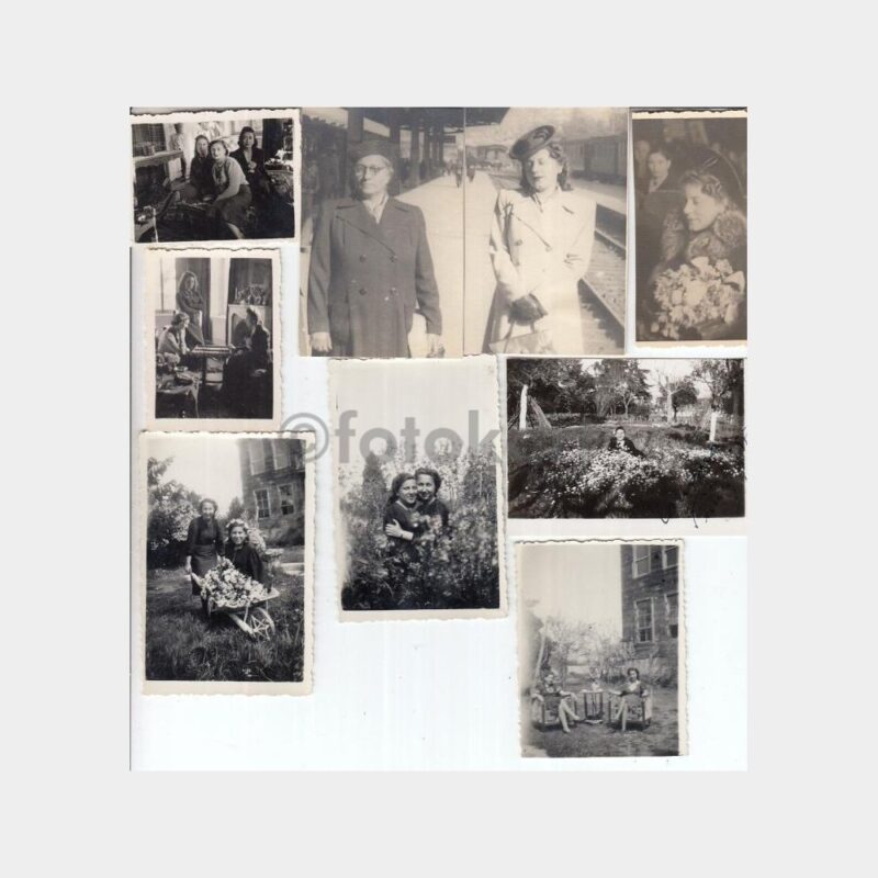 1939 Şile Gezisi Hatırası Konulu 5 Adet Fotoğraf