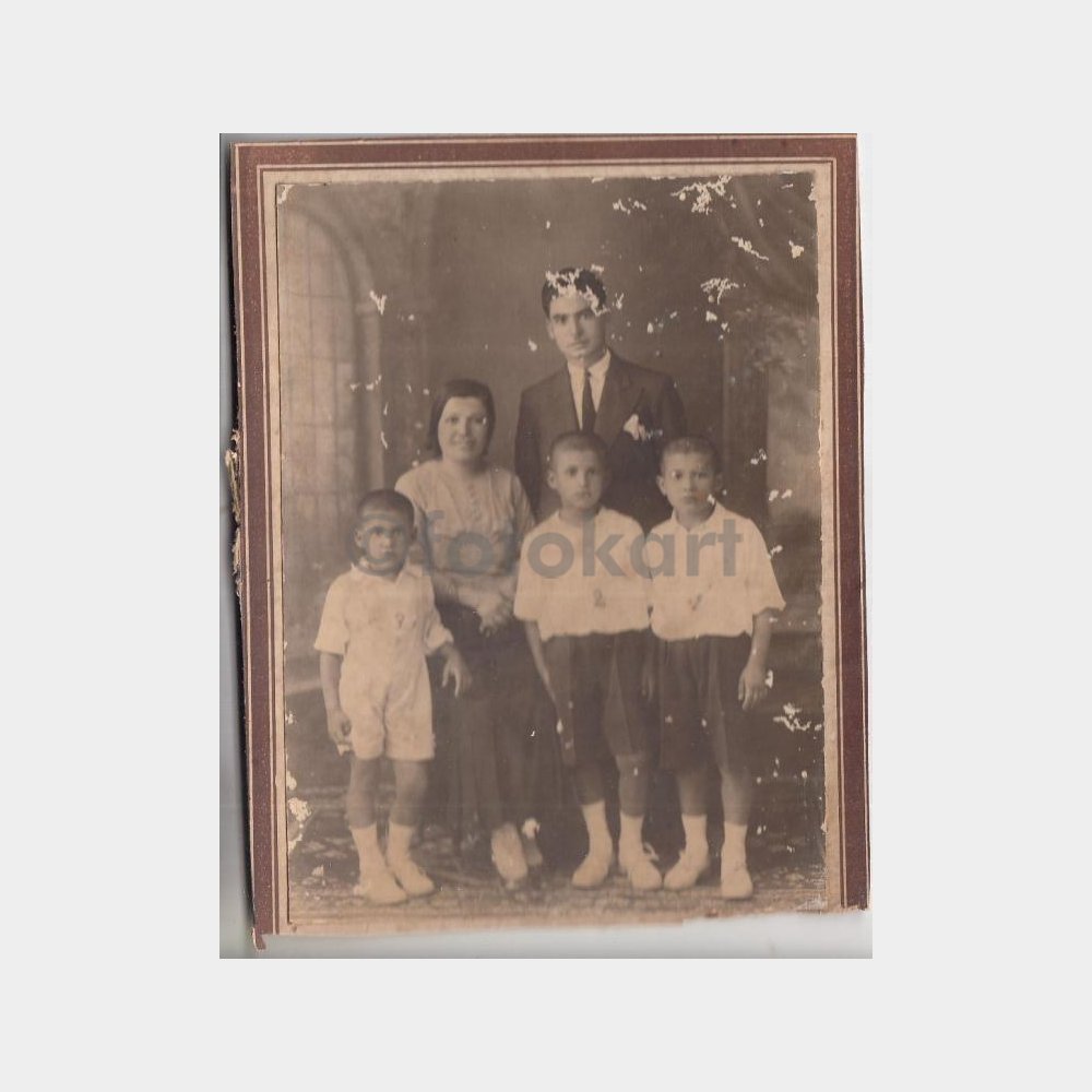 1935 Amasya Foto Ekrem - Aile Konulu Fotoğraf