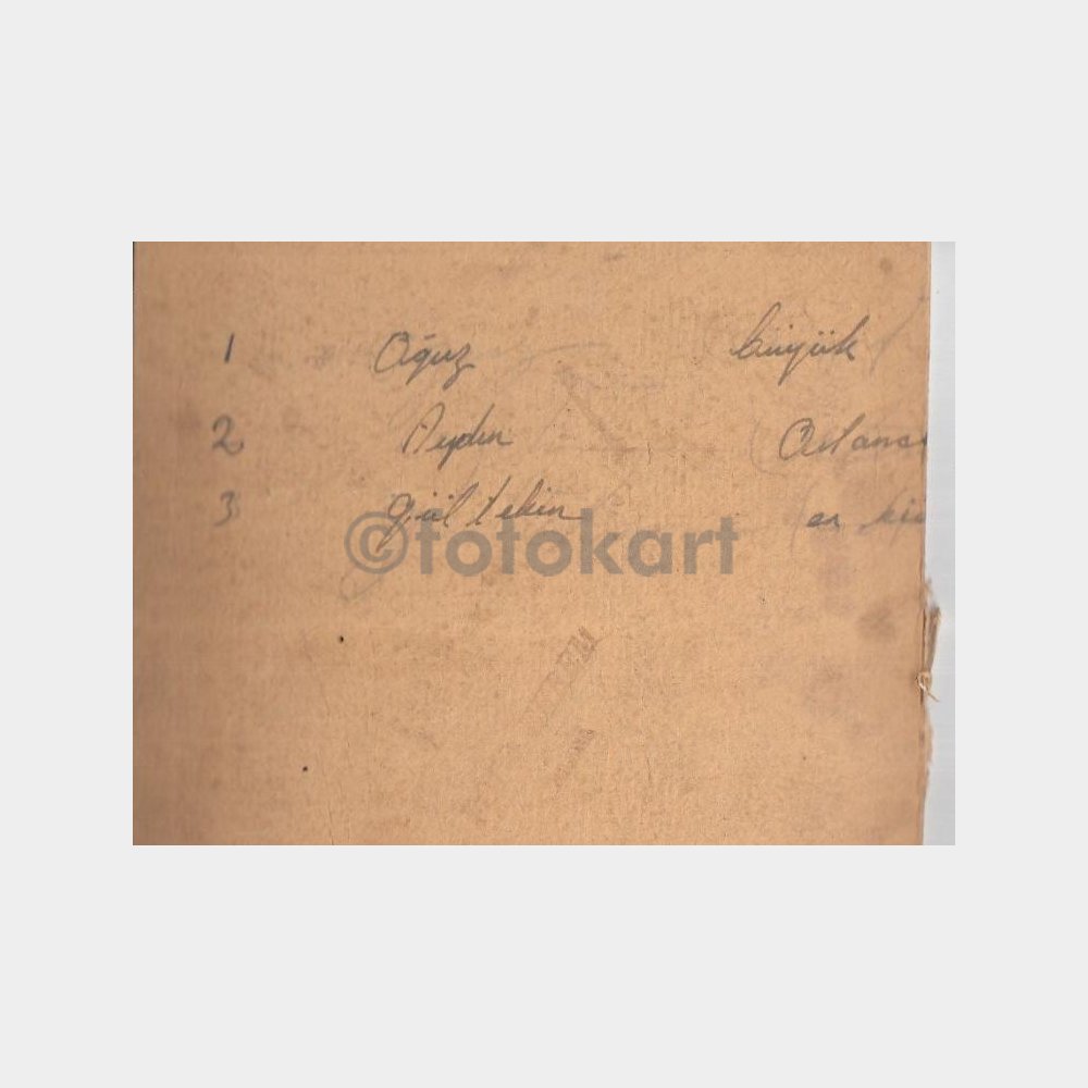 1935 Amasya Foto Ekrem - Aile Konulu Fotoğraf - Görsel 2