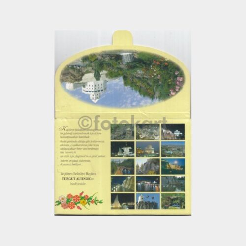 2000 Ankara Keçiören Kartpostal Albümü - 15 Adet