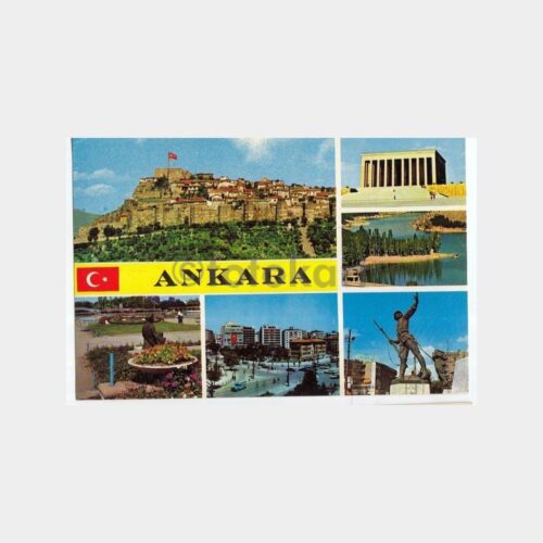 1978 Ankara Değişik Görünüş Kartpostal