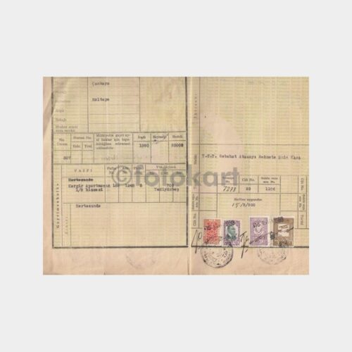 1956 Ankara Çankaya Maltepe Tapu Belgesi