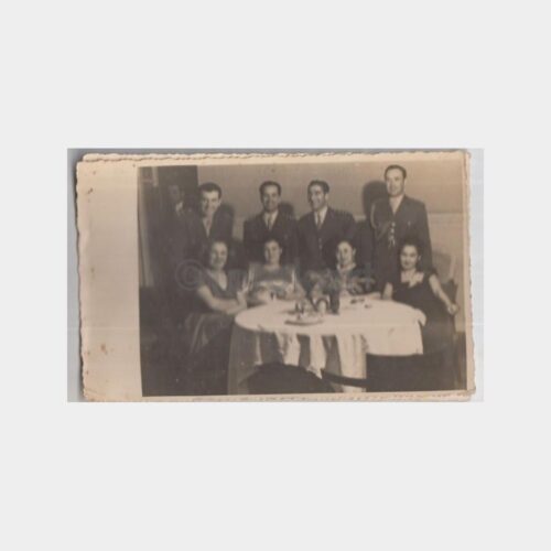 1947 Ankara Palas Eğlence Kültürü Konulu 2 Adet Fotoğraf