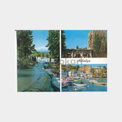 1975 Antalya Muhtelif Görünüşler Kartpostal