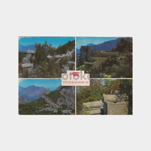 1978 Antalya Termessos Milli Parkı Görünüş Kartpostal